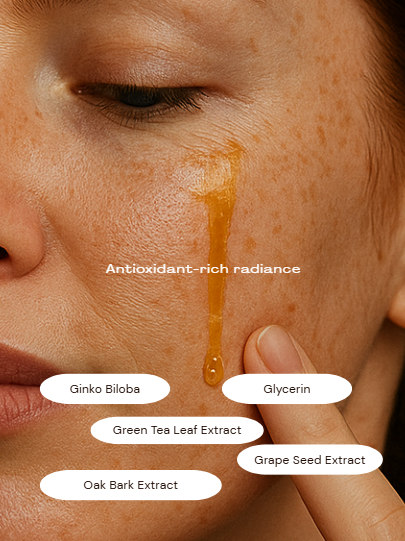 Antioxidant Ginkgo Gel Booster